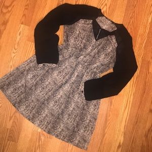 Snake print dress